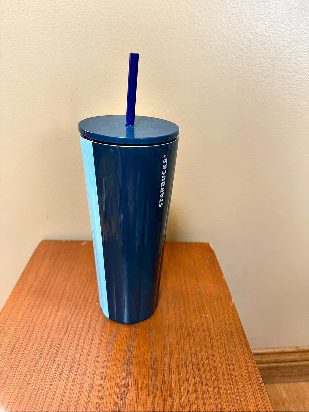 Starbucks Blue Tumbler with Straw 2023 Spring collection